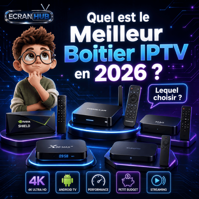 Quel est le Meilleur Boitier IPTV à choisir