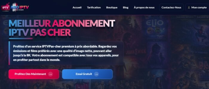 Abo IPTV Pas Cher