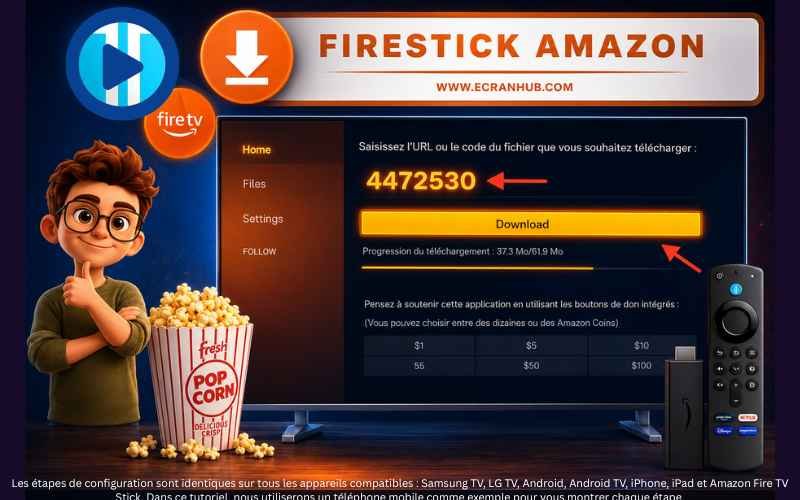 Installation XCIPTV Sur Fire Stick Amazon